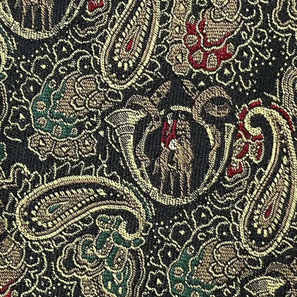 Vintage Polo Ralph Lauren Silk Tie Necktie Multicolor Paisley Pony Horse